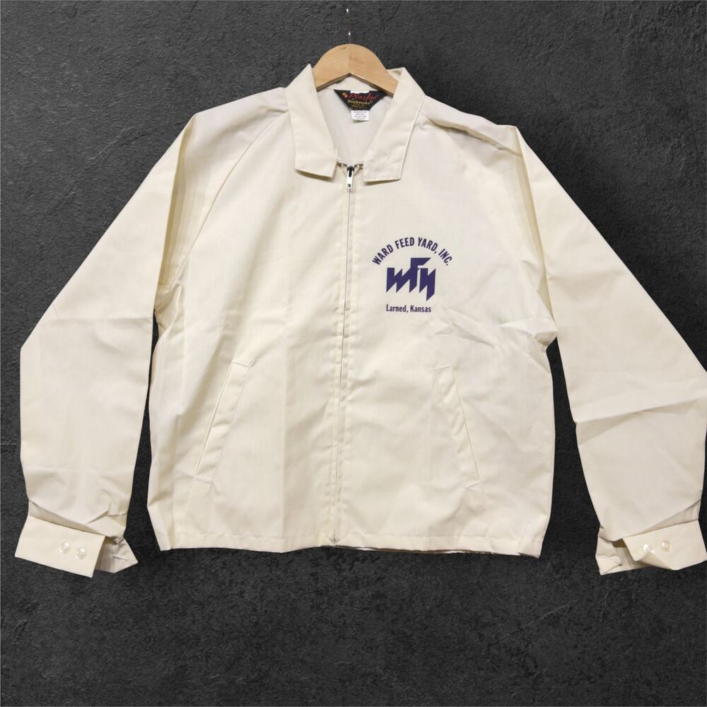 Vintage Ward Feed Yard 70s Jacket Size  Large